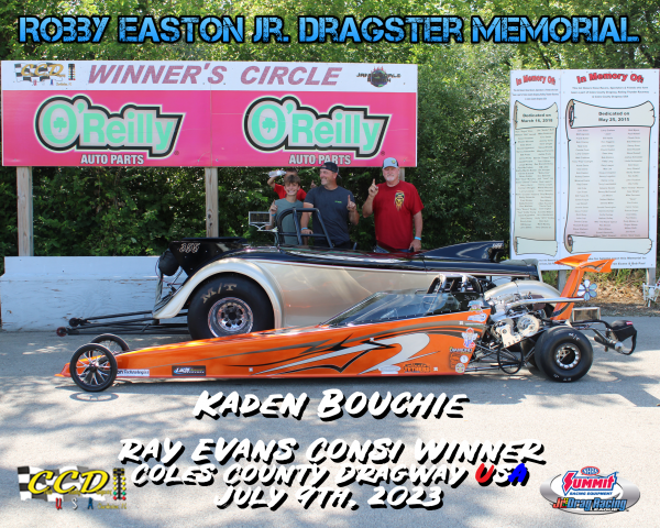 Kaden Bouchie Consi Win July 9, 2023