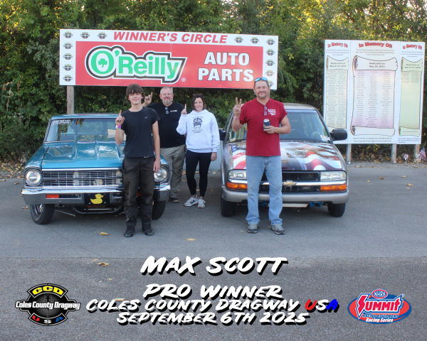 Pro Winner - Max Scott