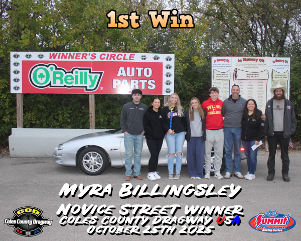 Novice Street Winner - Myra Billingsley