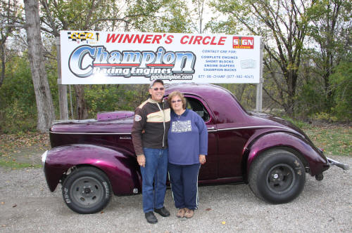 Max & Patty in the CCD Winner Circle in 2011