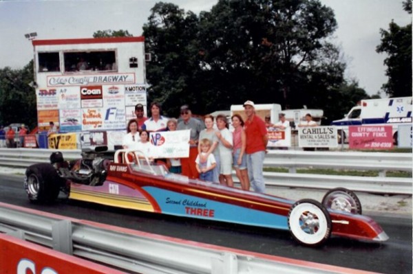 Ray Evans winning the 1st VP High $$ race at CCD