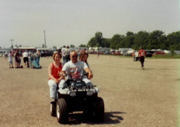 Ray cruising the staging lanes